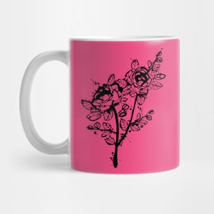 June birth flower Rose Mug